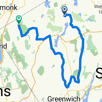 Route from Cameron Drive 10, Greenwich