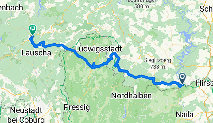 Rennsteig 1.Tag