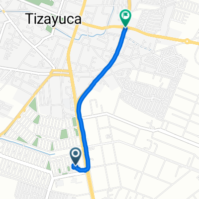 De Obsidiana 10, Tizayuca a Libramiento, Tizayuca