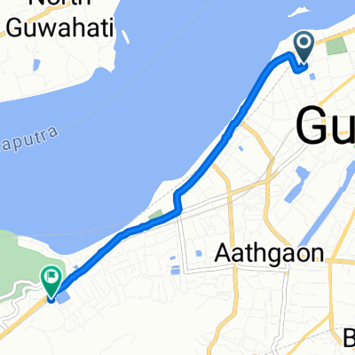 Police Point, Guwahati to Padma Nath Gohain Baruah Road, Guwahati