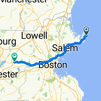 51 Jerdens Ln, Rockport to 35 Main St, Hudson