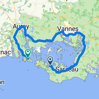 De 8 Rue de l'Armorique, Sarzeau à 9–13 Route de Kerlud, Locmariaquer