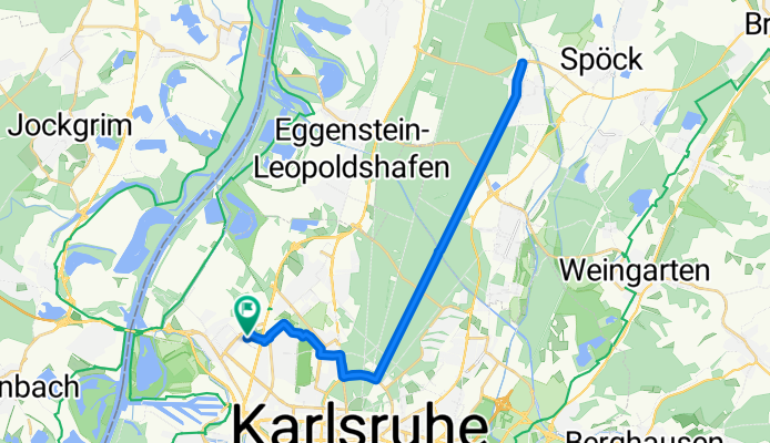 Ferdinand-Keller-Straße 21–27, Karlsruhe nach Ferdinand-Keller-Straße 25, Karlsruhe