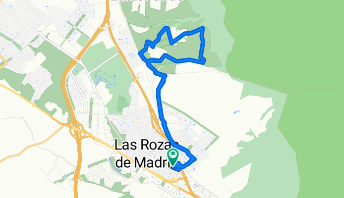 De Calle de la Jabonería, 14, Las Rozas de Madrid a Calle de la Jabonería, 14, Las Rozas de Madrid