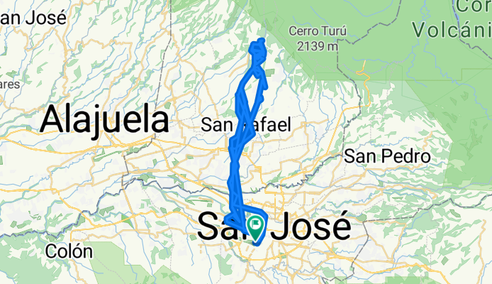 De Diagonal 26A, San José a Avenida 28A, San José