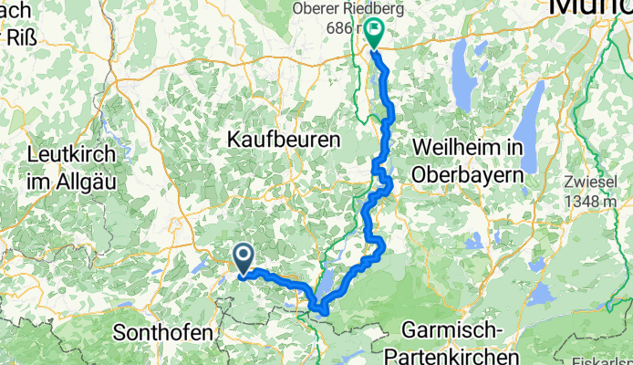 Nesselwang - Landsberg