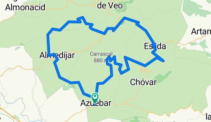 Open this route in Bikemap Web
