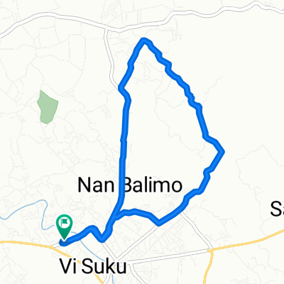 Jalan Ahmad Yani 94, Lubuk Sikarah to Jalan Perwira 7, Lubuk Sikarah