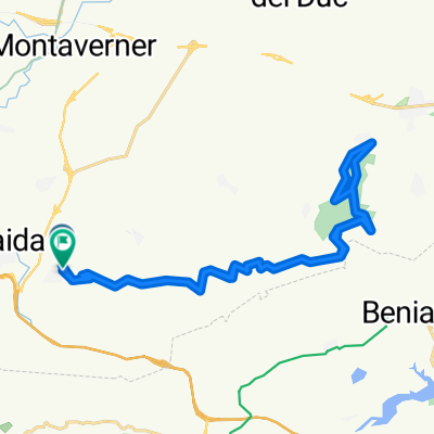 Hombria del Benicadell: Atzeneta Albaida - Ráfol de Salem 
