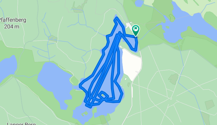 1h45 paddeln Mittelteich Moritzburg