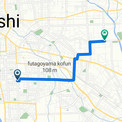 1-chōme ２, Maebashi to Maebashi