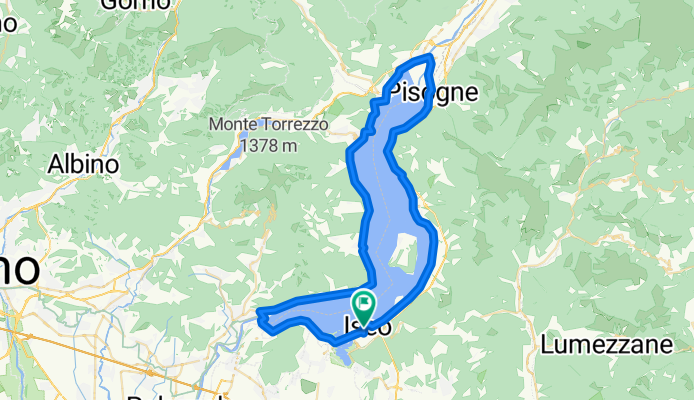 giro del lago iseo