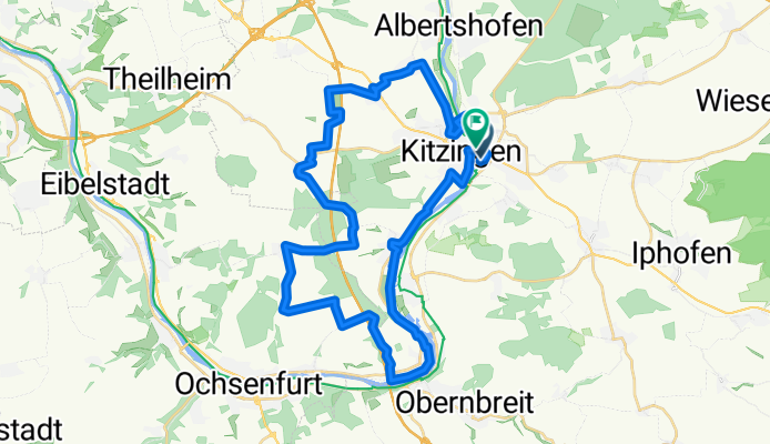 Main-Kitzingen Archäologie-Tour 40km