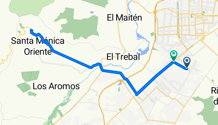villa el abrazo hasta cuesta barriga y de vuelta