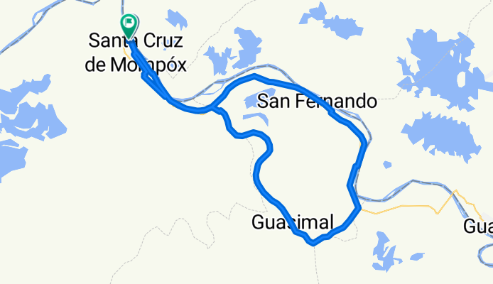 Mompox -Punta de Hornos -Mompox