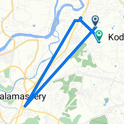 Mattummal Road, Aluva to Unnamed Road, Aluva