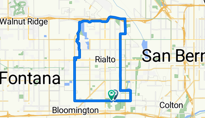 2008–2014 San Bernardino Ave, Colton to 2016 Juniper Lna, Colton