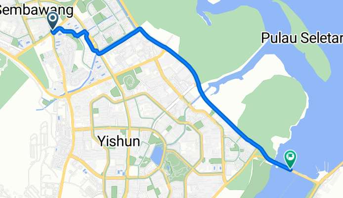 Canberra Road, Sembawang to Yishun Avenue 1, Singapore