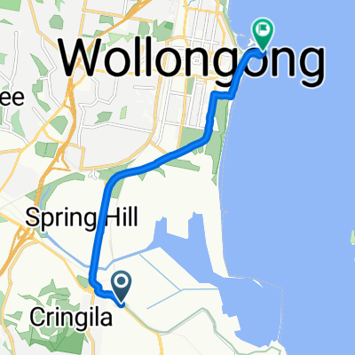 Five Islands Road, Port Kembla to Endeavour Drive, Wollongong