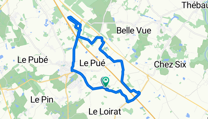 De Les Ridelieres 9, Montbert à Les Ridellières 7, Montbert