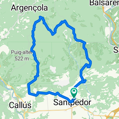 De Calle del Pico Aneto, 34, Santpedor a Calle del Pico Aneto, 35, Santpedor