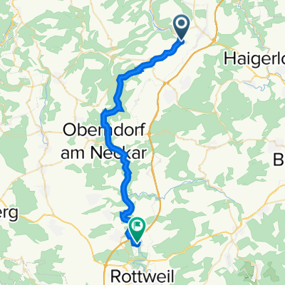 Neckarradweg Fischingen Rottweil