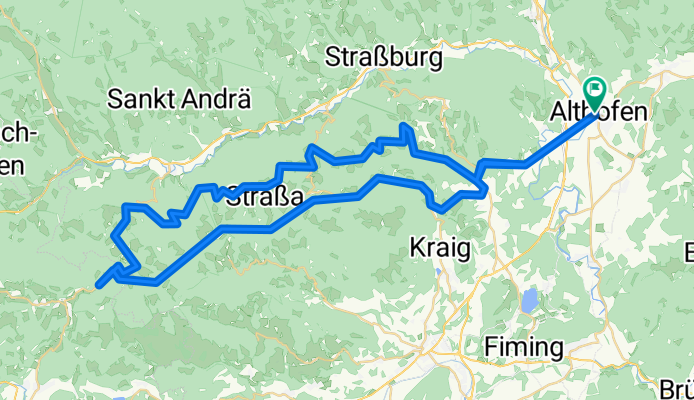 Althofen-Wimitzgraben -Wimitzer Berge