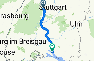 Route in der Bikemap App öffnen