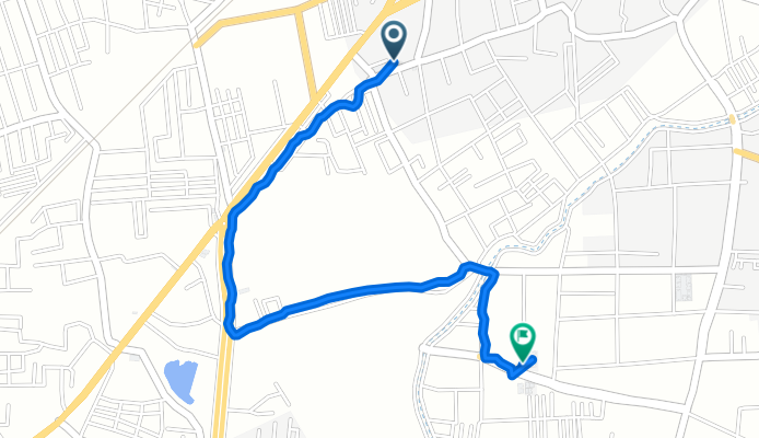 Ahmedabad to Nava Naroda, Ahmedabad