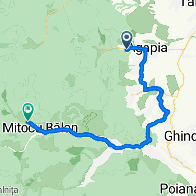 DN15F 239, Agapia to DC164, Mitocul Bălan