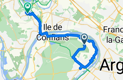 Route in der Bikemap App öffnen