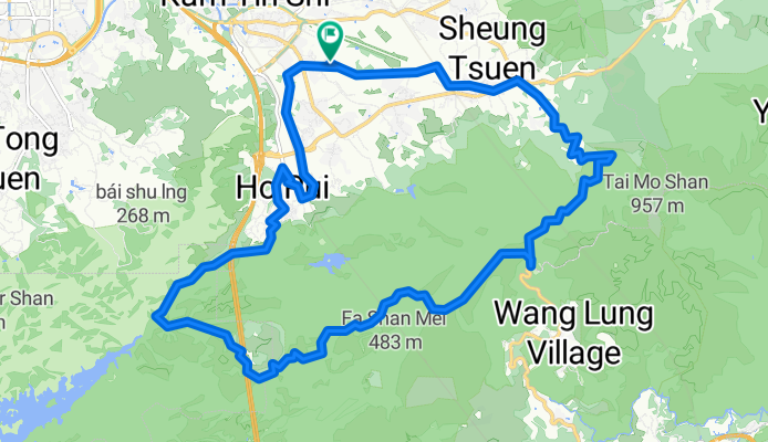 Shek Kong Airfield Road, Shek Kong to Shek Kong Airfield Road, Shek Kong