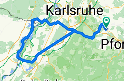 Route in der Bikemap App öffnen