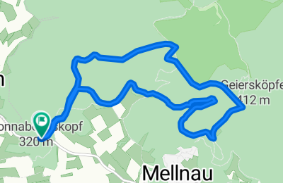 Route in der Bikemap App öffnen