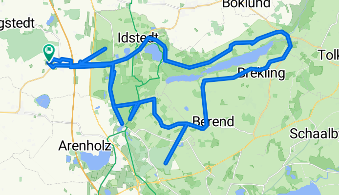 An de Diek 8, Bollingstedt nach An de Diek 10C, Bollingstedt