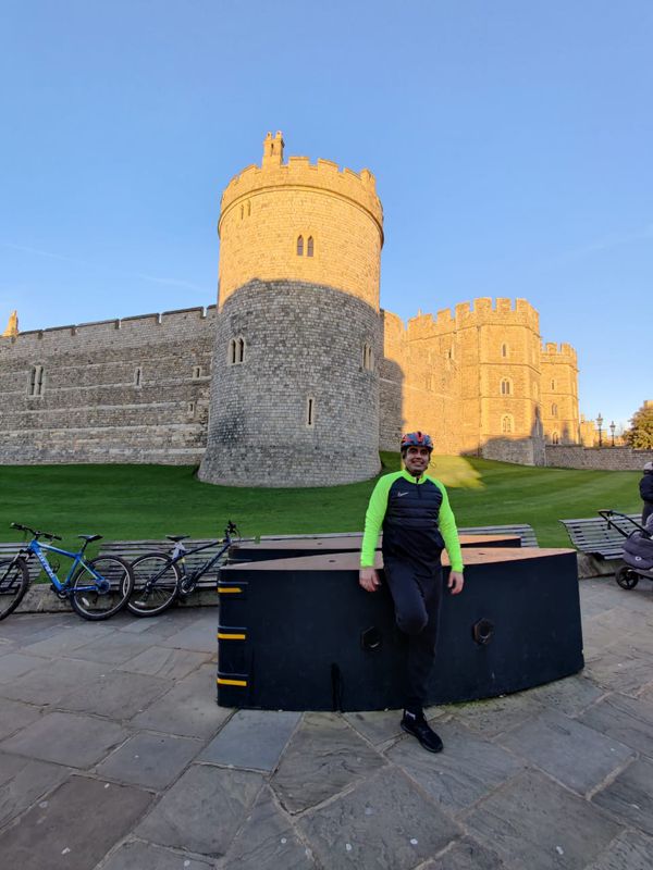 Christmas Day Ride to Windsor Castle