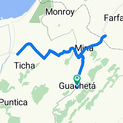De Ráquira-Guahetá 4-26, Guachetá a Calle 4 41, Guachetá