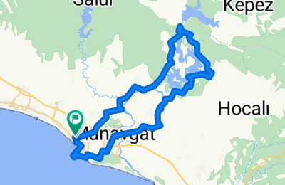 Route in der Bikemap App öffnen