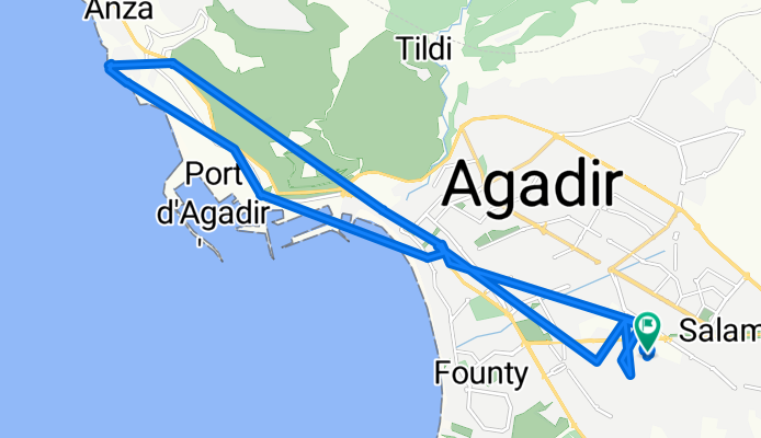 De Maroc, Agadir à Anza.