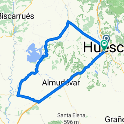 Vuelta a la Sotonera por Gurrea (Huesca-Alerre-Lupiñen-Tormos-Alcalá-Gurrea-San Jorge-Huesca)