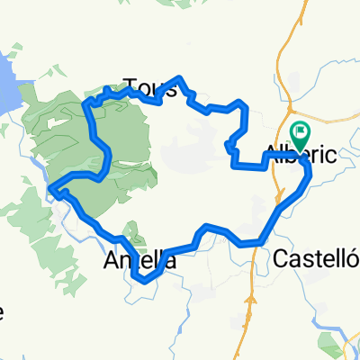 Alberic, Tous, Pista Forestal Ctra.Pantano-Antella-Gavarda-Alberic