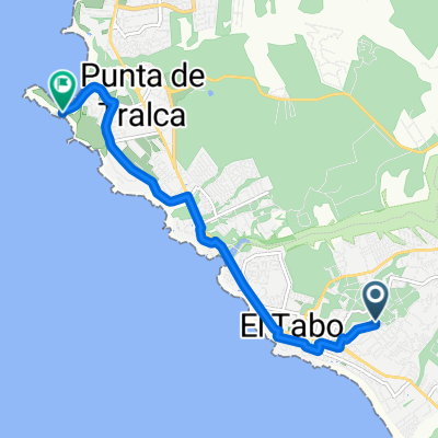 De Las Lianas 1130, El Tabo a Avenida Central, Isla Negra