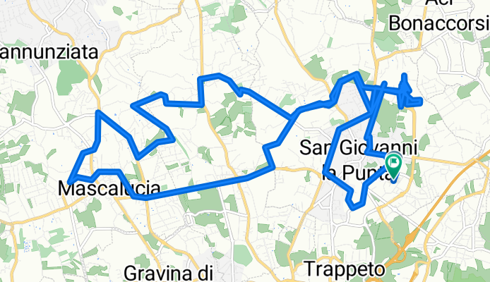 Da Via Fò 3827, San Giovanni La Punta a Via Fò 3820B, San Giovanni La Punta