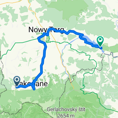 VII TRR, Etap 1 - Zakopane - Niedzica Zamek