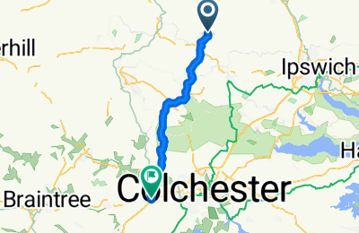 Route in der Bikemap App öffnen