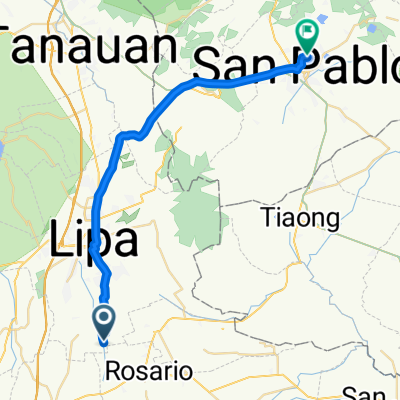 Unnamed Road to Dagatan Boulevard, San Pablo City