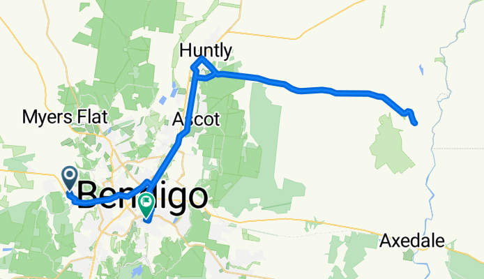 1 Hastings Drive, Maiden Gully to 21 Carpenter Street, Quarry Hill