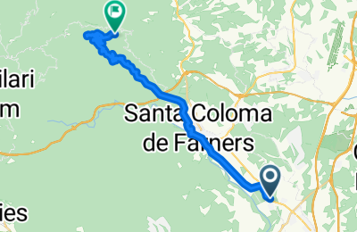 Route in der Bikemap App öffnen
