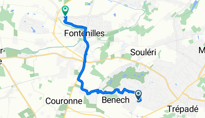 19 Chemin Bénech, Fonsorbes nach D65d, Fontenilles