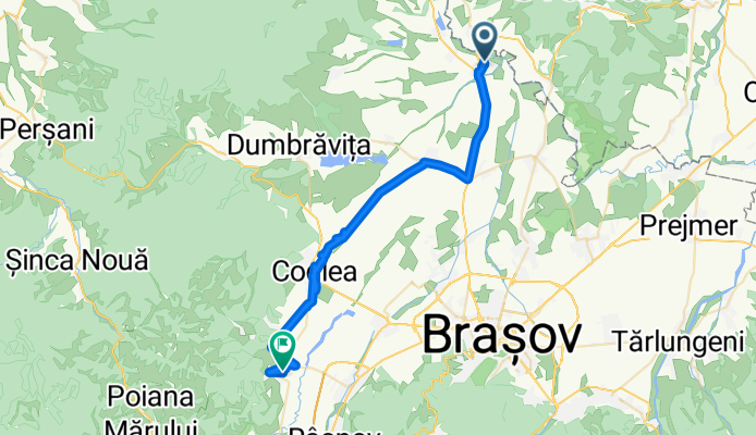 Feldioara to Strada Principală 1, Vulcan